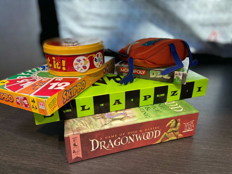 A sample of some of the games we'll provide for you to use.