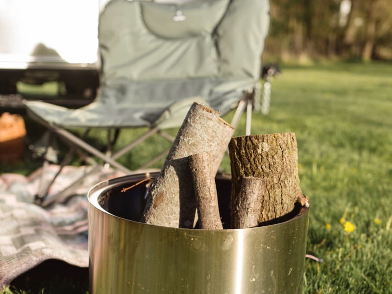Add the portable, smokeless Solo Stove to your reservation for an additional $30 per trip.
