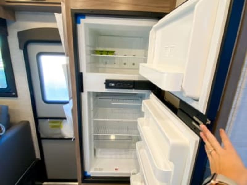 Looks small but as all things RV, you'd be surprised at all the things you can fit in here. 