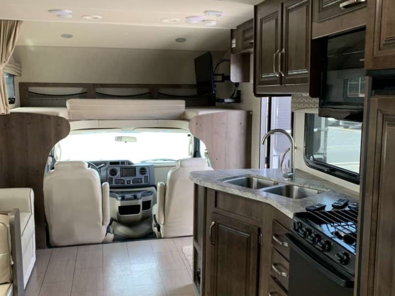 Looking forward to kitchen.