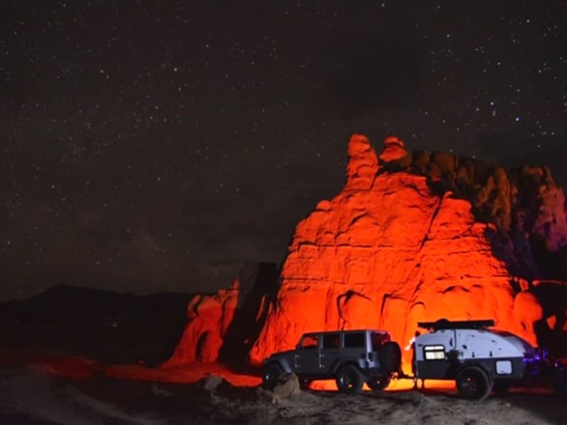 Show off your camping spot! Can you beat this incredible view? Rent today!