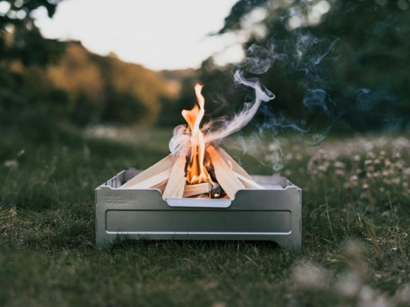 Wolf & Grizzly Portable Fire Pit for rent