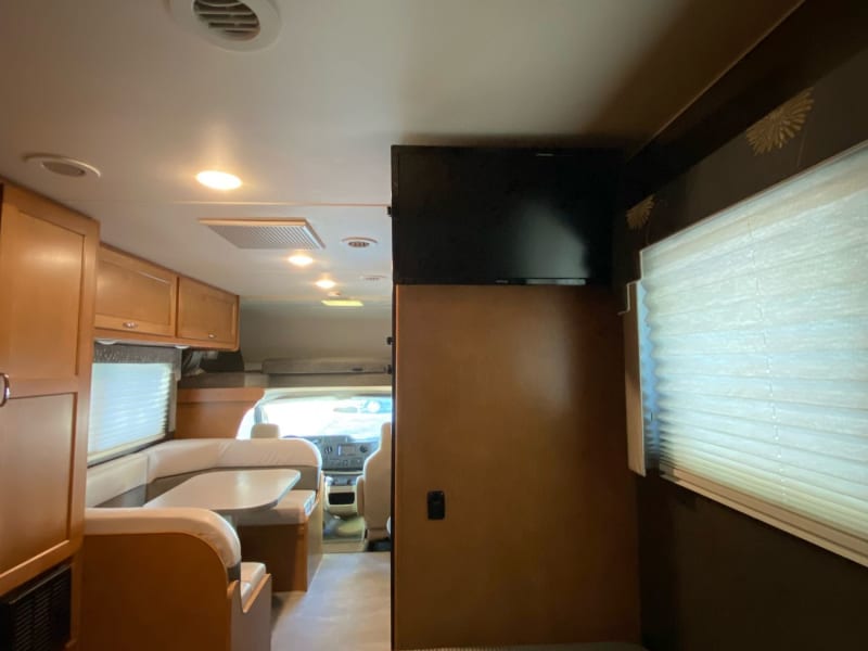 Bedroom view and Television