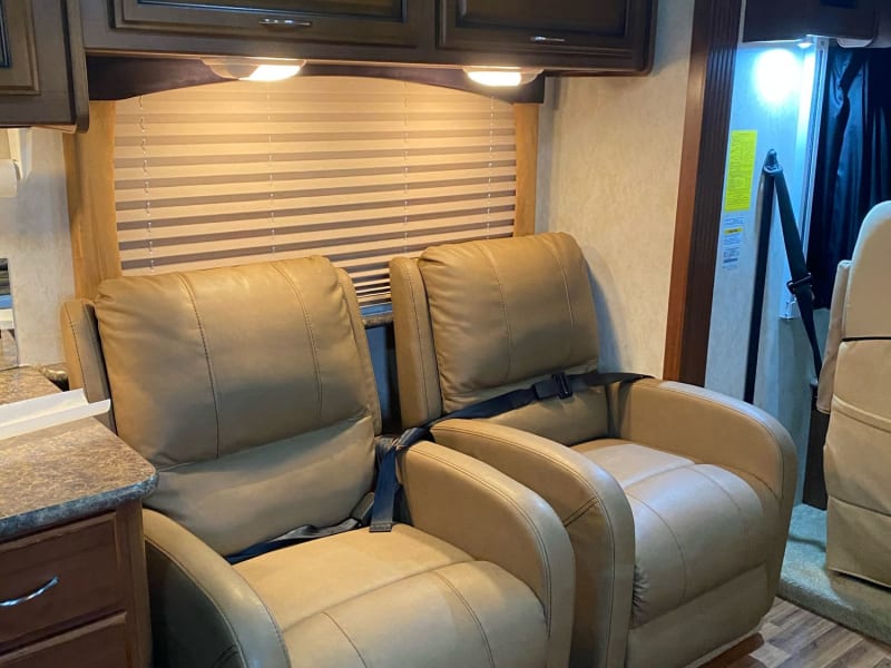 Two recliners available in main living area