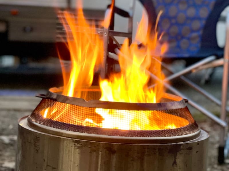 Solo Stove Bonfire can be added to your rental as an add-on. (IYKYK)