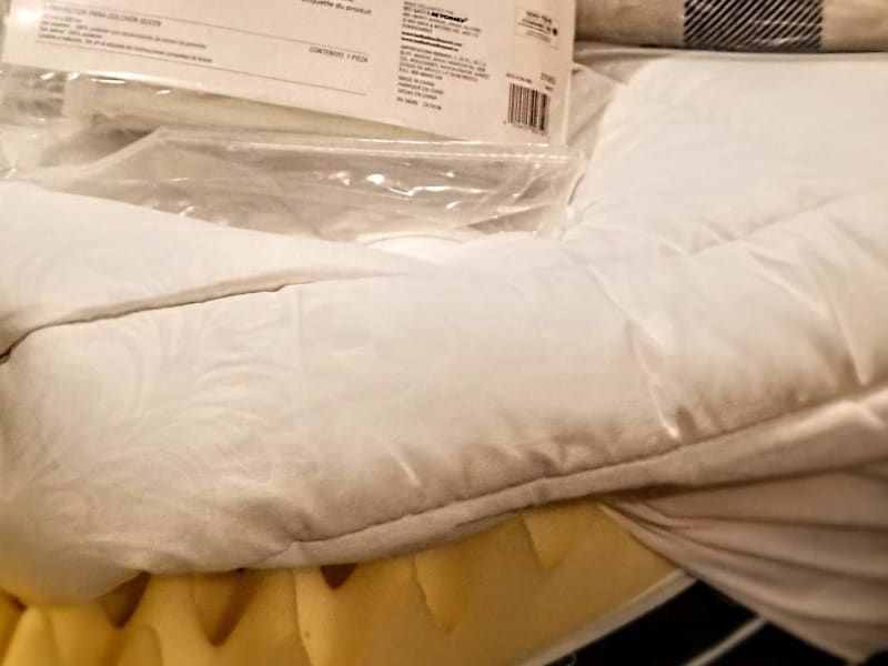 On for your trip:
RV mattress
Memory foam w/plush bed mattress cover
mattress protector
plush mattress cover
pillow covers
sheets
blanket
duvet set
