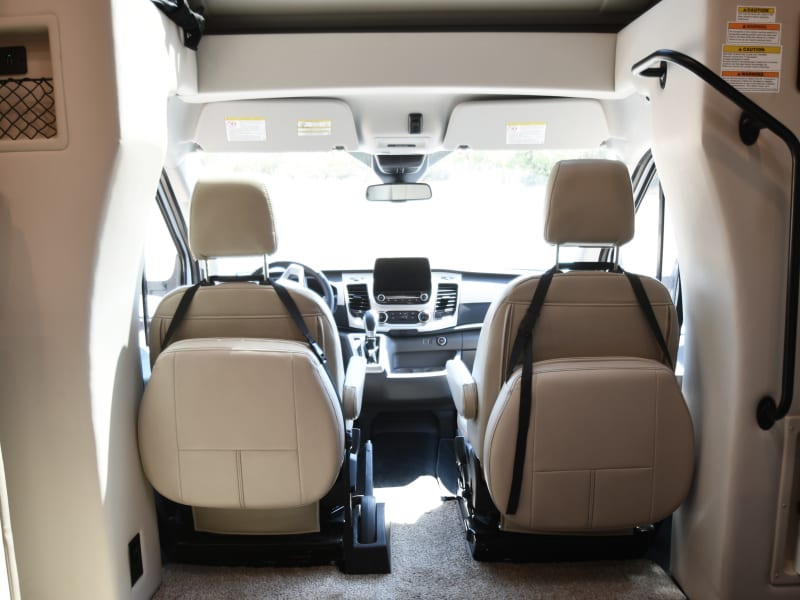 View of cab