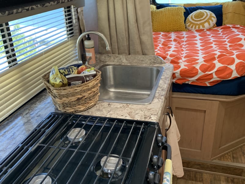 It comes with everything you need to cook.