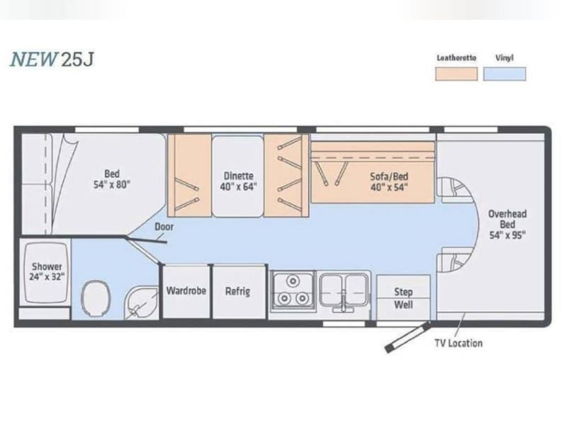 This is a floorplan of my RV.