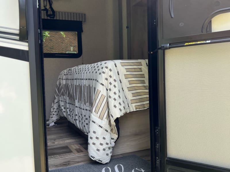 Secondary door to master bedroom