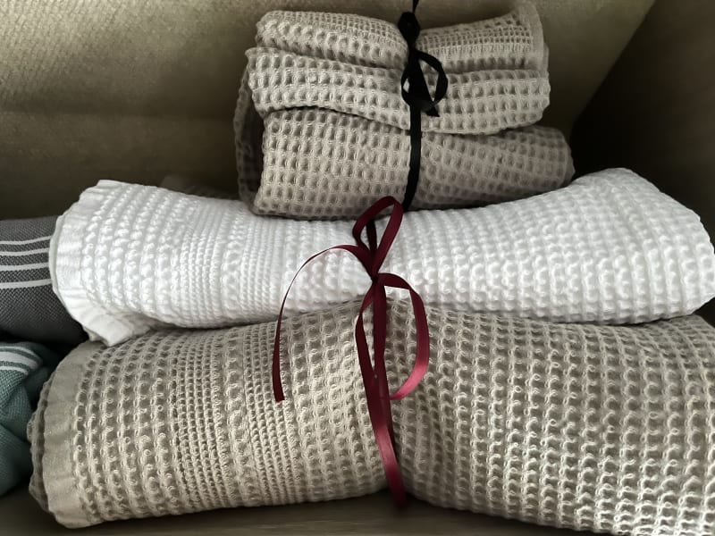 Quick-dry set of bath towels X4