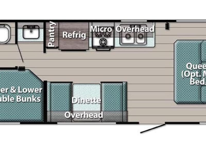 This is the floorplan for this unit.