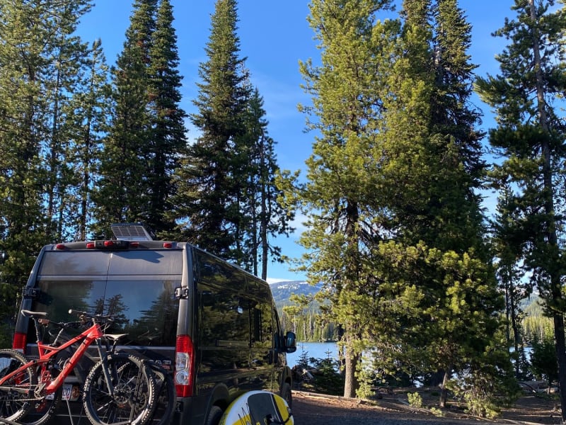 Enjoy all the outdoors with the bike rack or SUP add on!