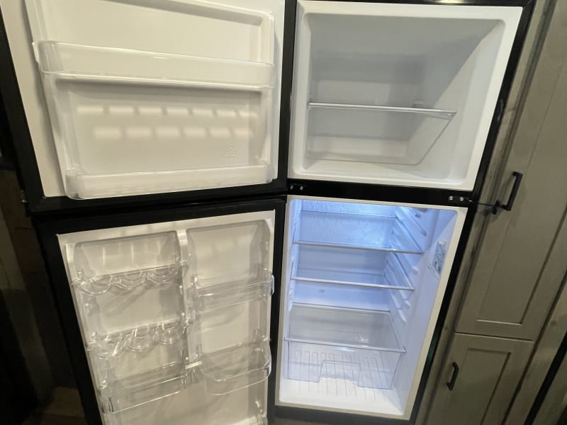 Full Size Refrigerator Open