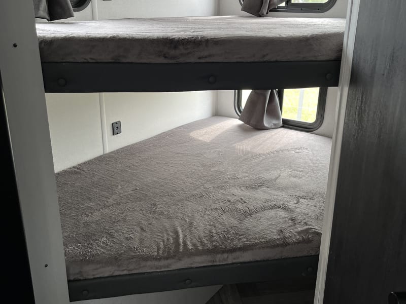 Double bunk beds with usb hookups