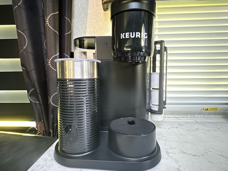 Keurig with build in frother