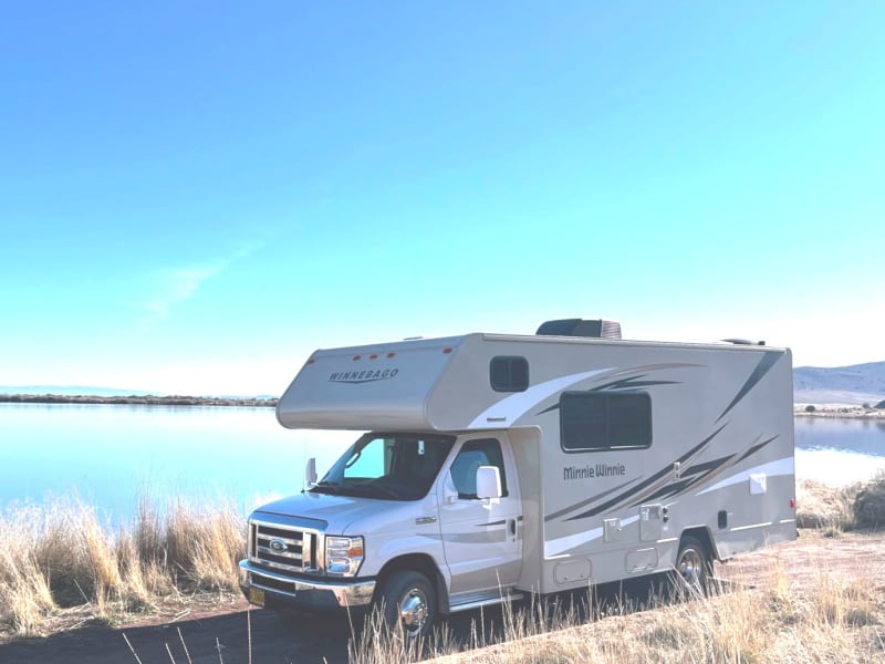 Great way to see nature while enjoying the comfort of a spacious 24' Minnie Winnie