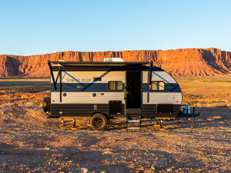 No other campers in sight!