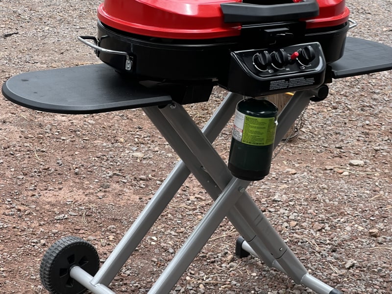 Amazing Portable Grill from Coleman included