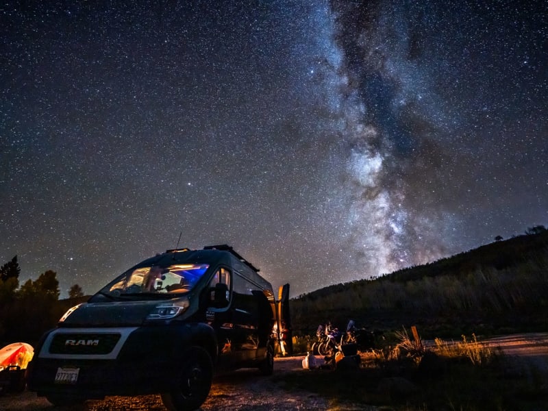 The best stars in the milkyway have been seen in this van (locals know the best spots) book with me for recommendations :)
