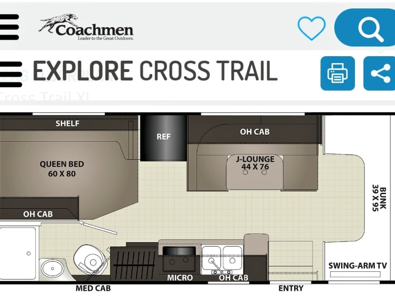 Are you looking for an RV that will feel so comfortable, you’ll start thinking it’s your home? 
Welcome to your brand new 2022 Class C RV.
