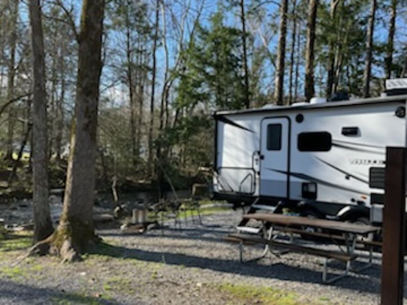 Camping at Greenbrier in Pigeon Forge, TN