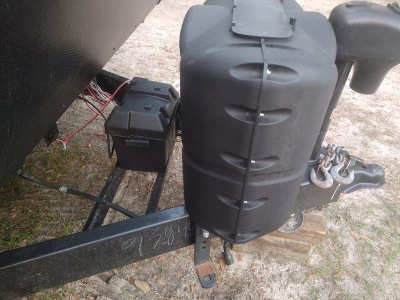 Two Propane Tanks, New Battery