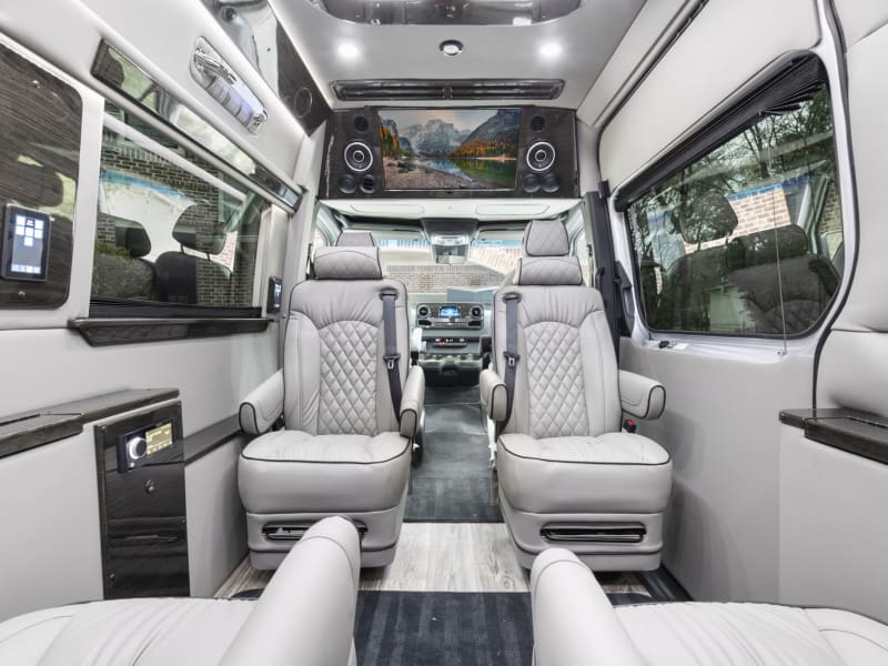 Captains Chairs Swivel Allowing You to Sit Face to Face With Family and Friends