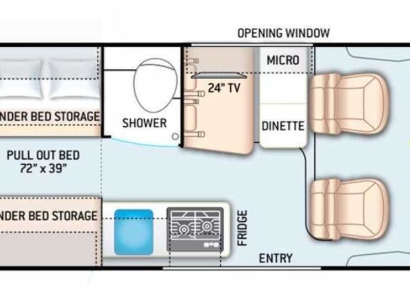 This might very well be the smartest layout. Look at the placement of the fridge,perfect short reach for grabbing that Brie when you hang outside.