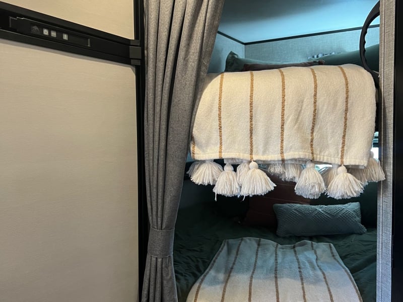 Double bunk beds with 600lb rating, mattress pad, waterproof protector and luxury linens provided for a great nights sleep