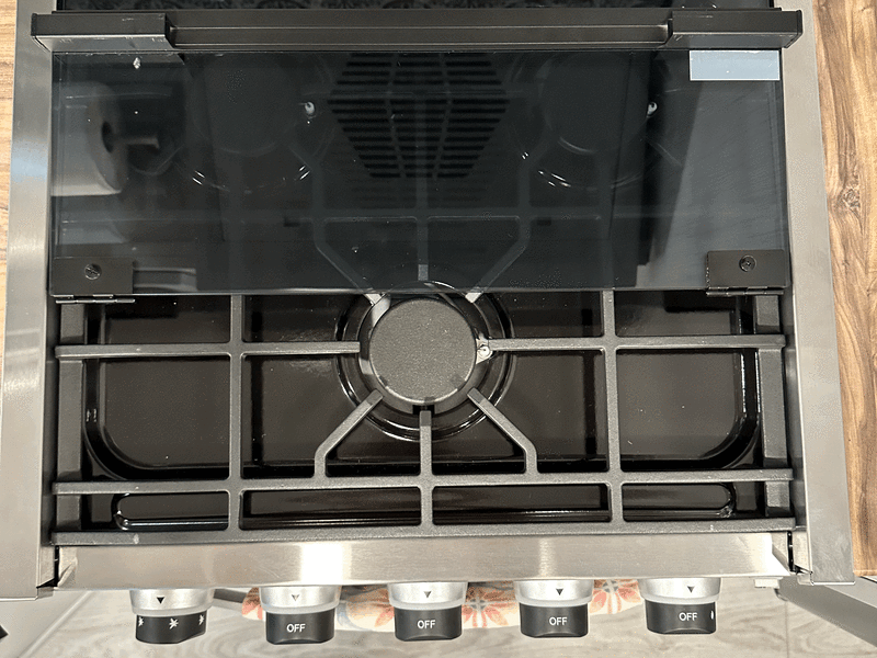 Propane stove-top