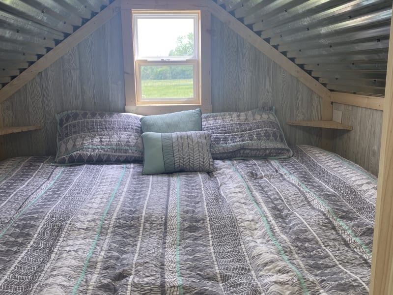 King-sized loft bed