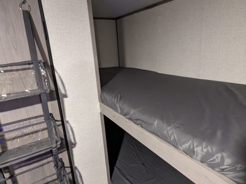 Roomy double bunks