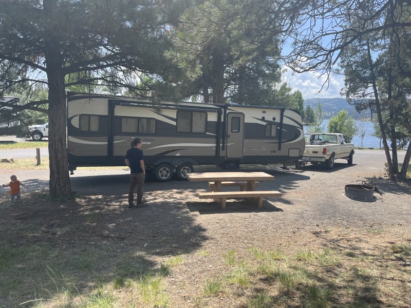Court Sheriff Campground off Canyon ferry lake, July 2023.