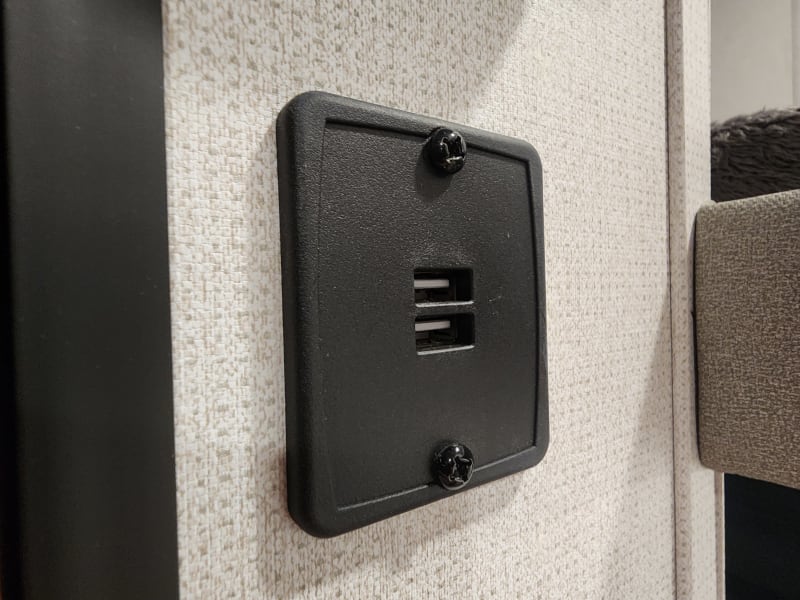 USB charging ports throughout