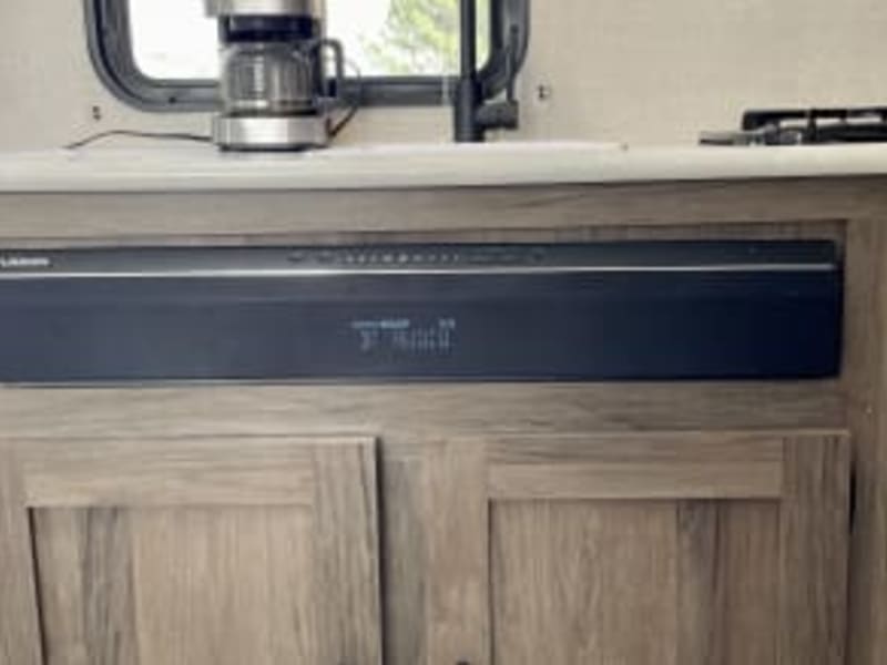 Sound Bar - plays inside, outside or both!