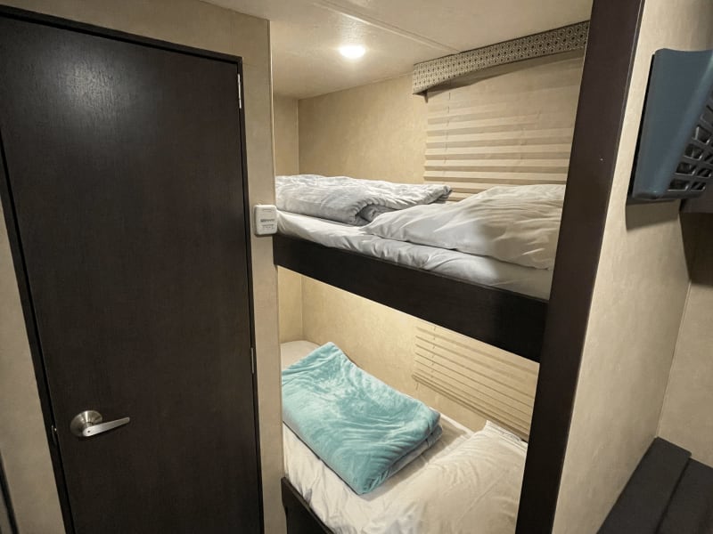 two twin size beds