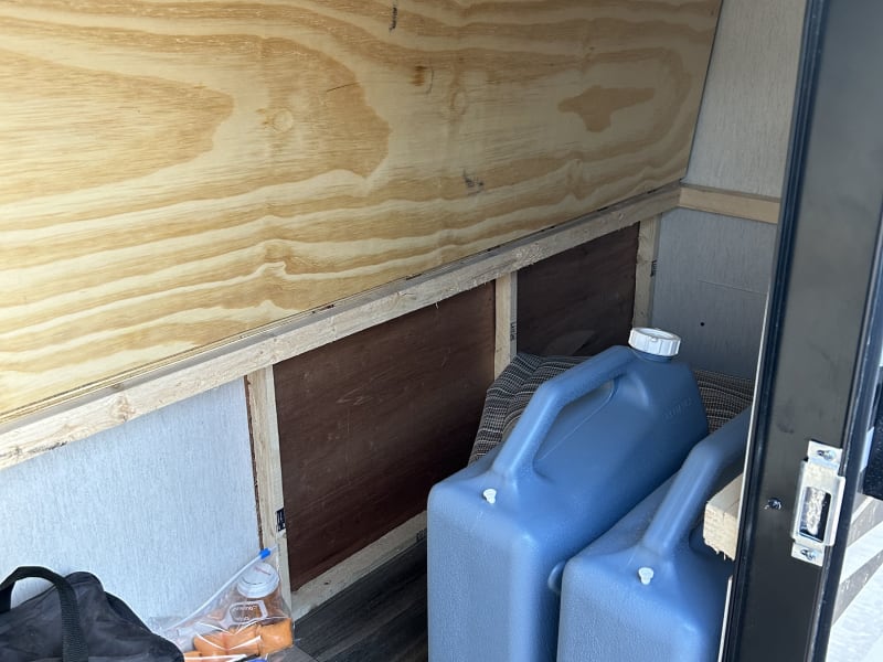 Storage under bunk bed