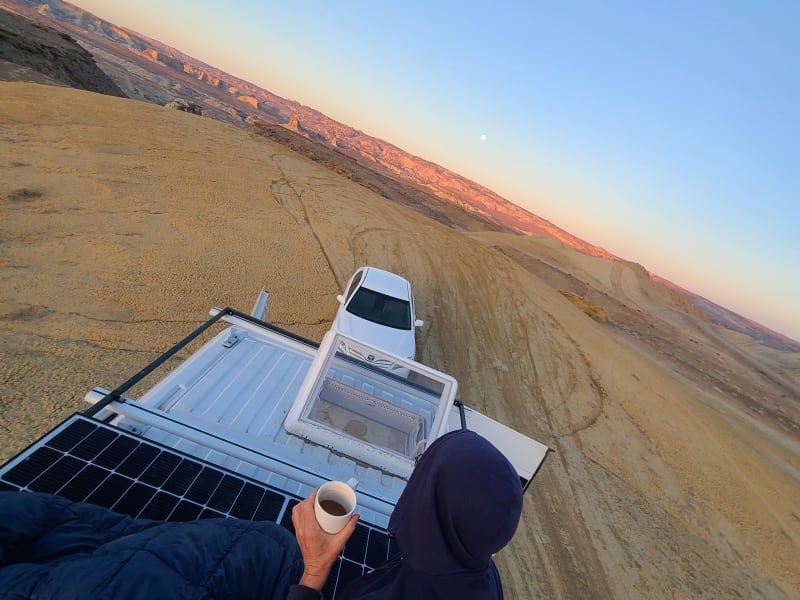 Walkable solar panels for sunrise