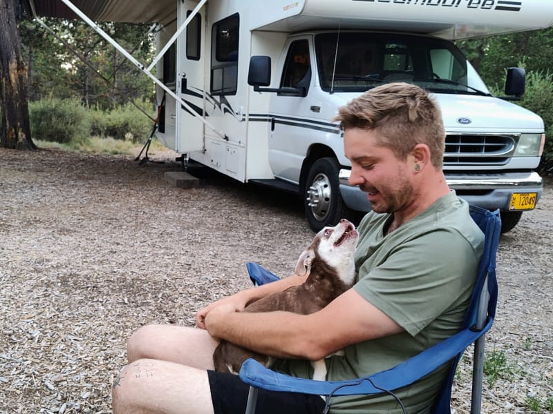 Happiness is camping in Central Oregon!