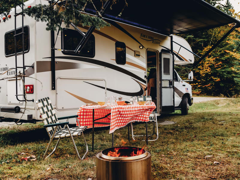 The fall is calling !! Set up the solo stove and enjoy all of the sites !!