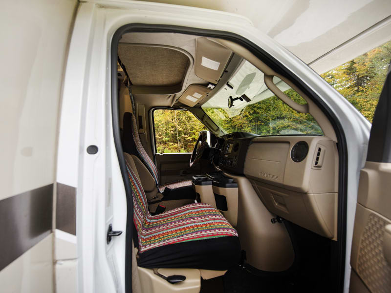 Be the best Copilot in this comfortable roomy passenger seat as you tour the north east !