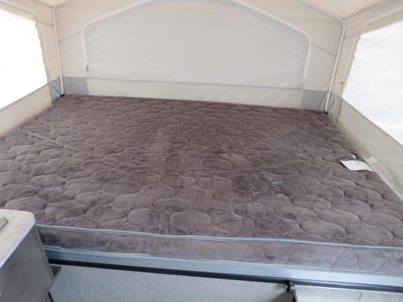 Heated mattresses that can work only when camper is connected to the external power source