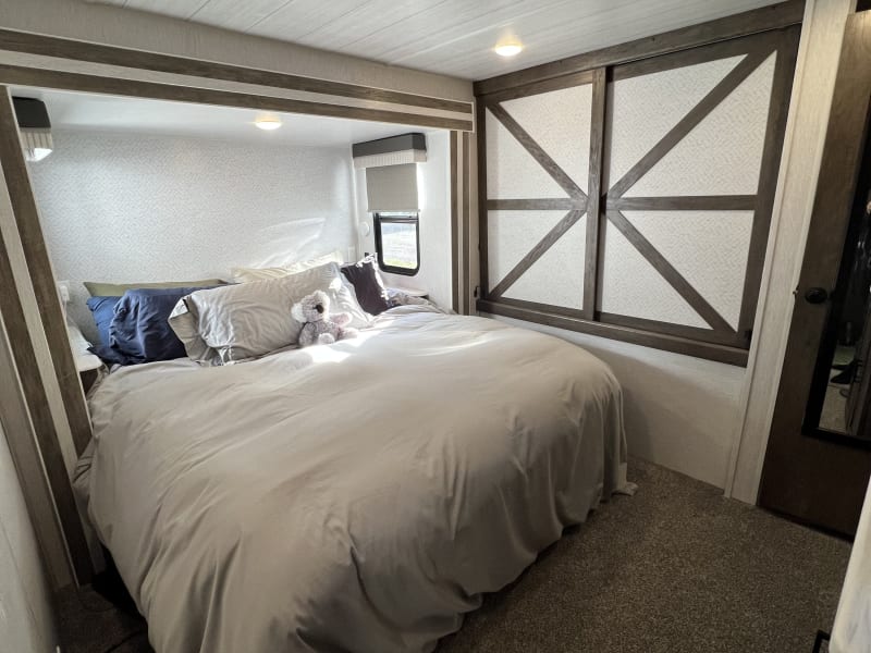 Just another reminder of the comfy Master Bed.