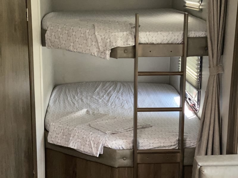 Twin bunks.