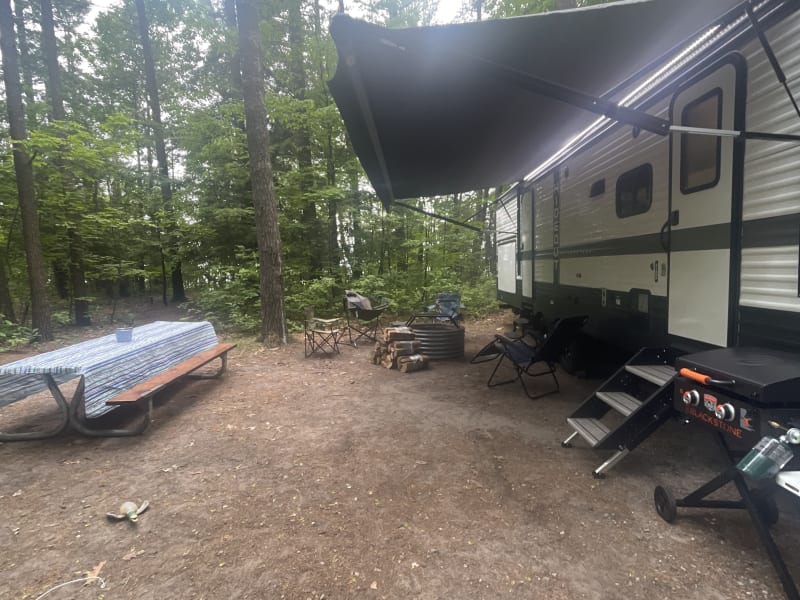 Barnes Park Campground, Eastpoint, MI