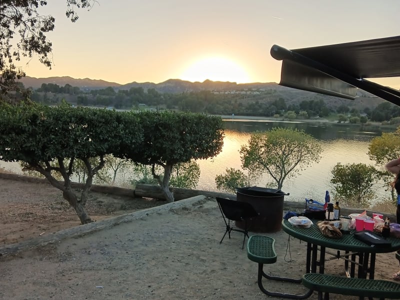 Out by the lake at Castaic