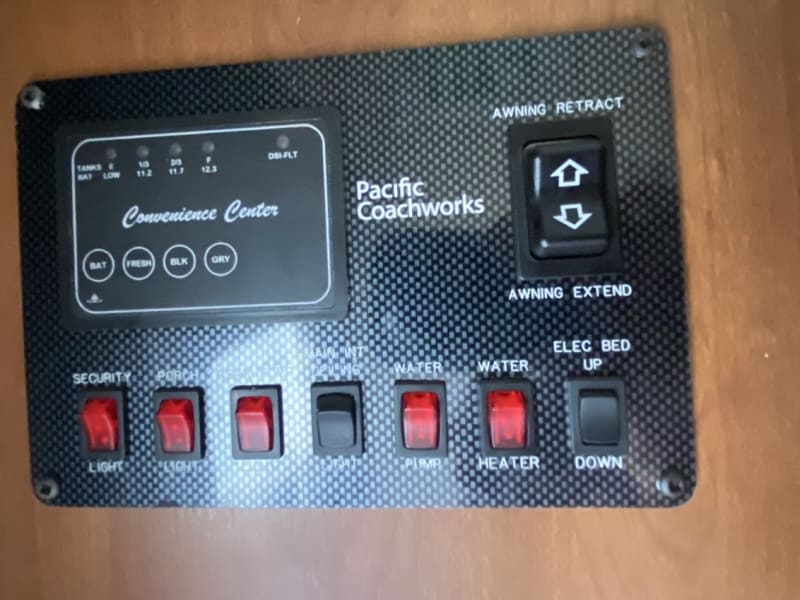 Electric control panel
