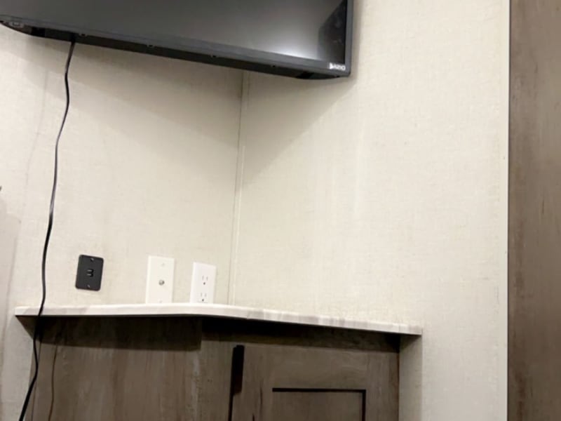TV in bunk room