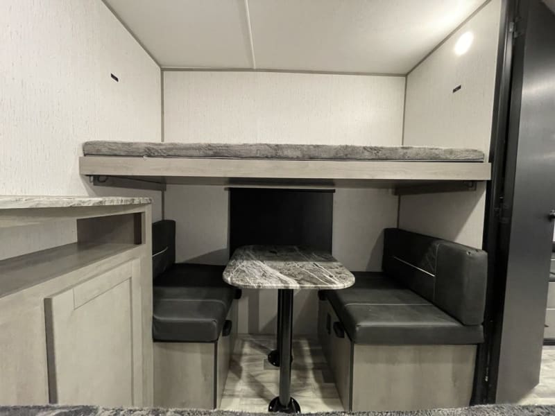bunk room dinette down
